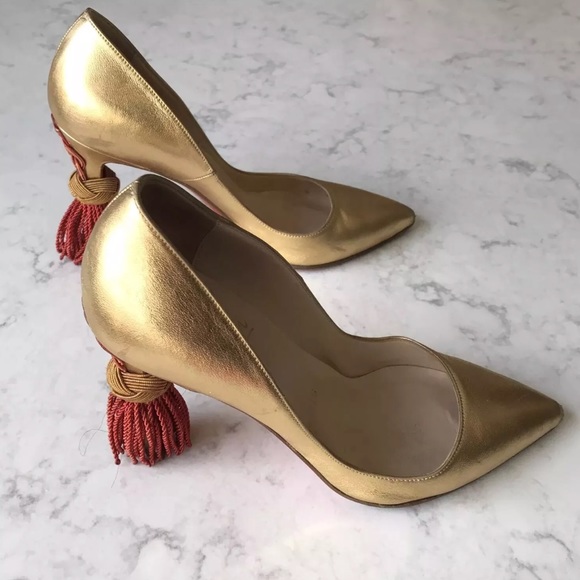 Christian Louboutin Pigalle Tassel Heels - Picture 5 of 8